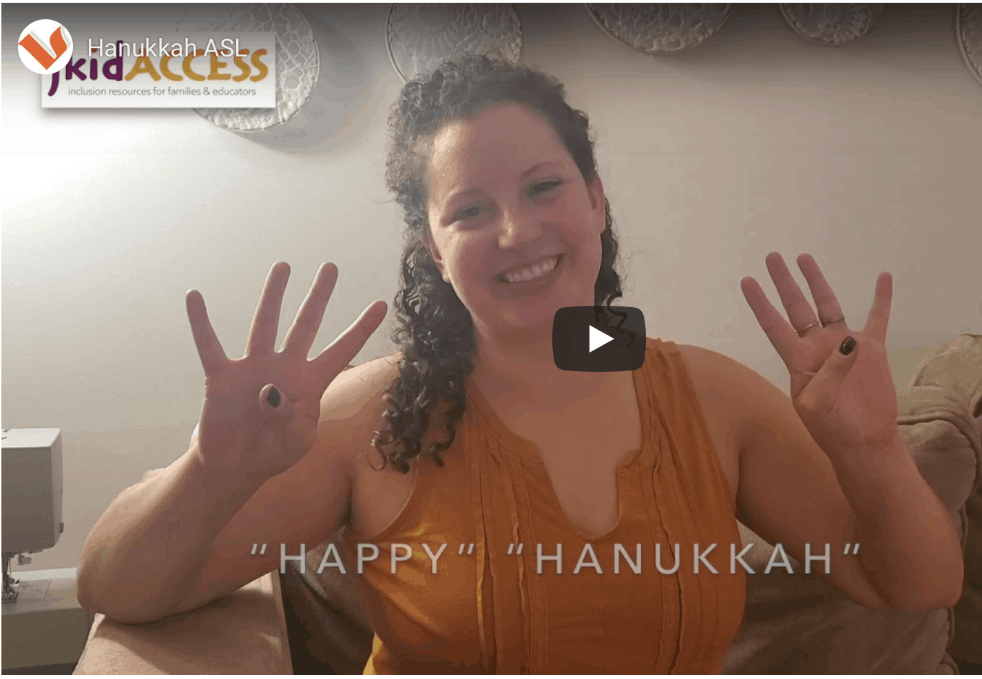 Hanukkah Sign Language - Jkidaccess